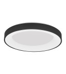 Lampy sufitowe - Luces Exclusivas TOME SMART Sufitowa LED 50W 3250lm 3000K/4000K Ściemnialna czarny mat LE41510 - product 1