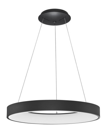 Luces Exclusivas TOME SMART Wisząca LED 50W 3250lm 4000K Ściemnialna czarny mat LE41514