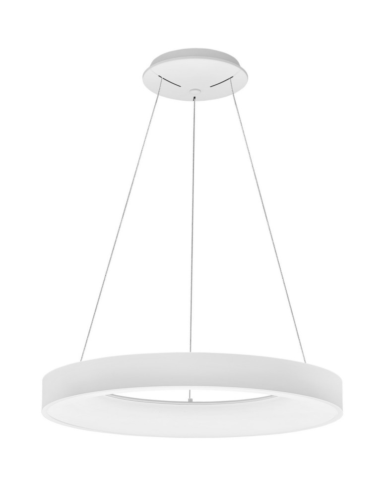 Lampy wiszące ze sterowaniem - Luces Exclusivas TOME SMART Wisząca LED 50W 3250lm 3000K Ściemnialna biały mat LE41515 - produkt kolory-swiatla.pl 1