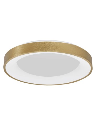 Luces Exclusivas TOME Sufitowa LED 50W 3250lm 3000K Ściemnialna szczotokowane złoto LE41520