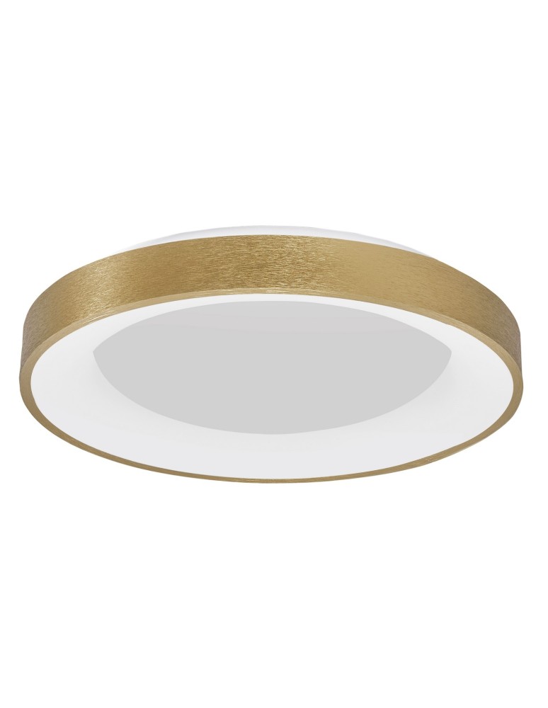 Lampy sufitowe - Luces Exclusivas TOME Sufitowa LED 50W 3250lm 3000K Ściemnialna szczotokowane złoto LE41520 - produkt kolory-swiatla.pl 1