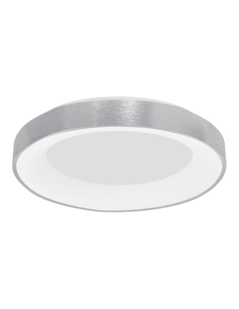 Lampy sufitowe - Luces Exclusivas TOME Sufitowa LED 50W 3250lm 3000K Ściemnialna szczotkowane srebro LE41525 - produkt kolory-swiatla.pl 1