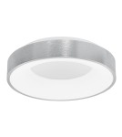 Lampy sufitowe - Luces Exclusivas TOME Sufitowa LED 30W 1950lm 3000K Ściemnialna szczotkowane srebro LE41534 - product 1