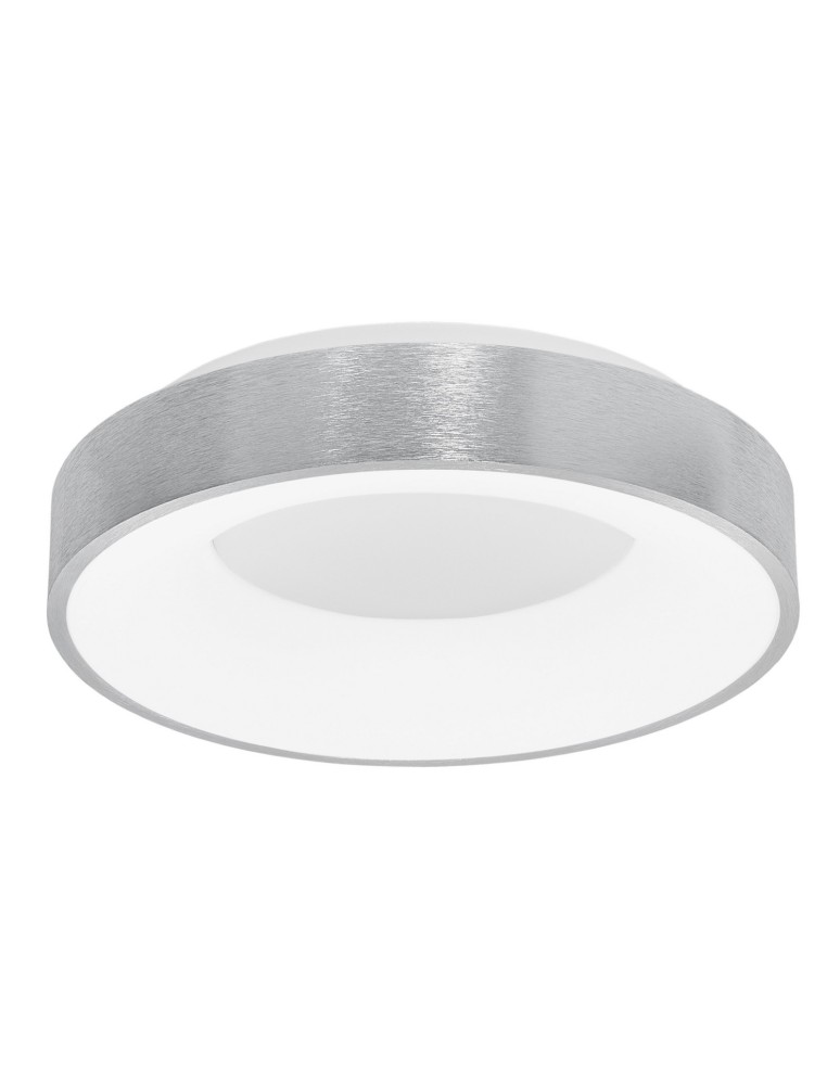 Lampy sufitowe - Luces Exclusivas TOME Sufitowa LED 30W 1950lm 3000K Ściemnialna szczotkowane srebro LE41534 - produkt kolory-swiatla.pl 1