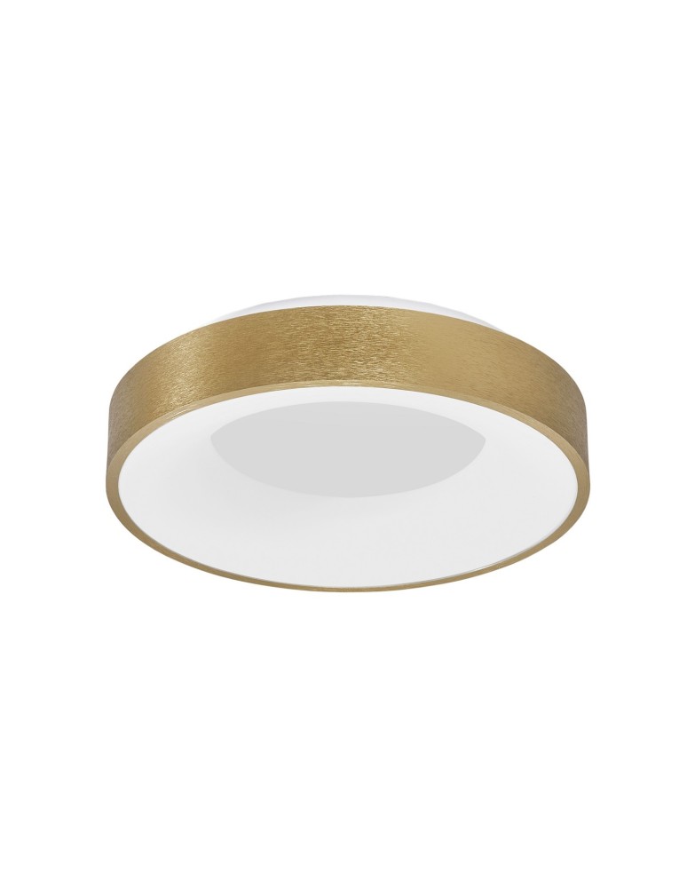 Lampy sufitowe - Luces Exclusivas TOME Sufitowa LED 30W 1950lm 3000K Ściemnialna szczotkowane złoto LE41536 - produkt kolory-swiatla.pl 1