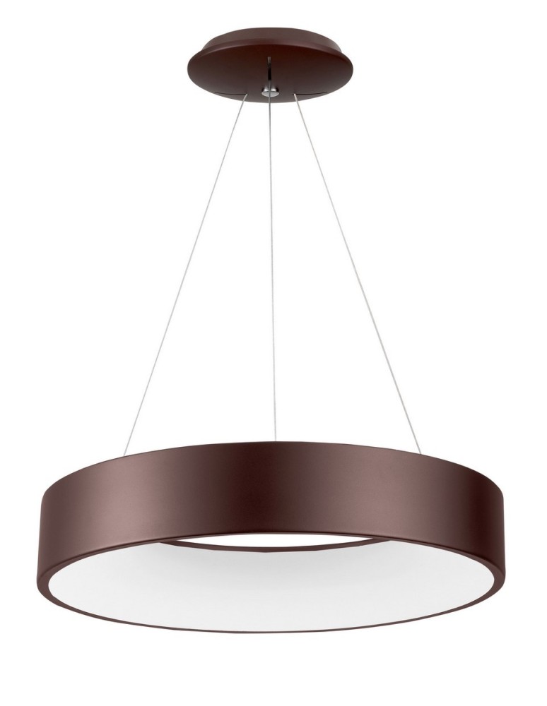 Lampy wiszące ze sterowaniem - Luces Exclusivas TOME SMART Wisząca LED 42W 2520lm 3000K brązowy LE41540 - produkt kolory-swiatla.pl 1