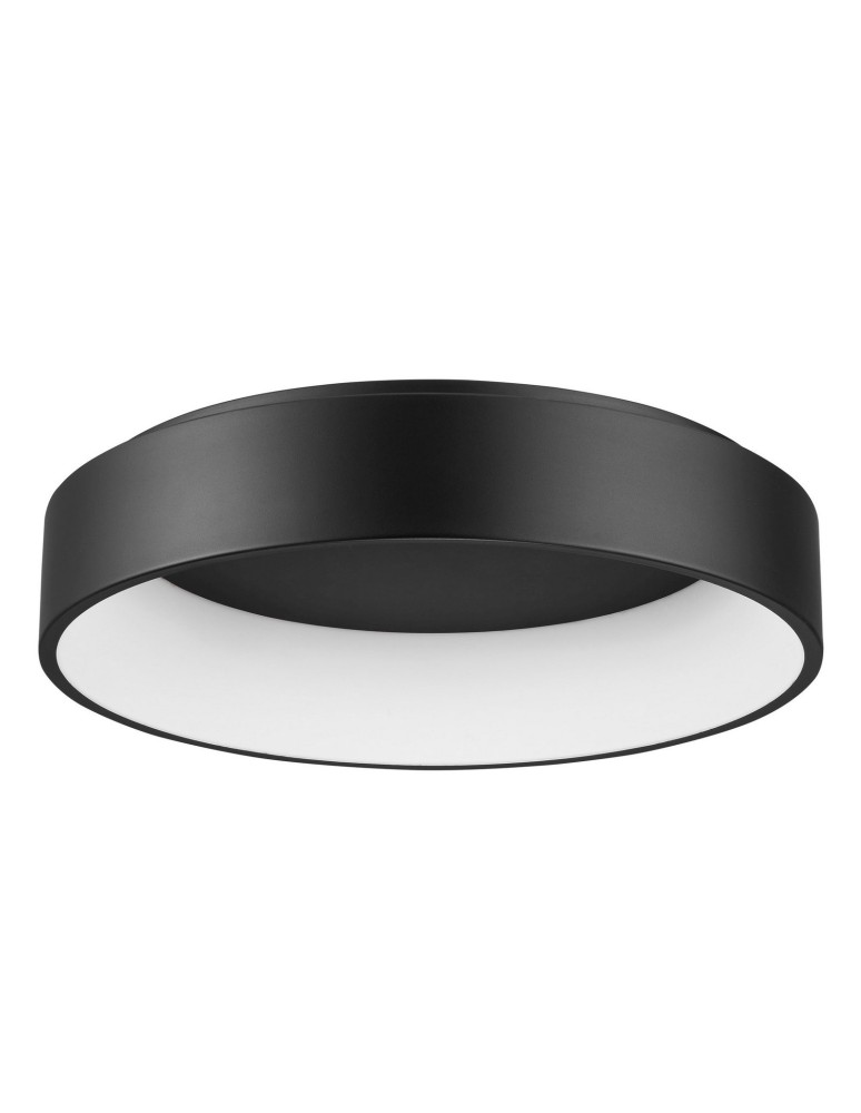Lampy sufitowe - Luces Exclusivas TOME SMART Sufitowa LED 42W 2520lm 3000K czarny LE41548 - produkt kolory-swiatla.pl 1