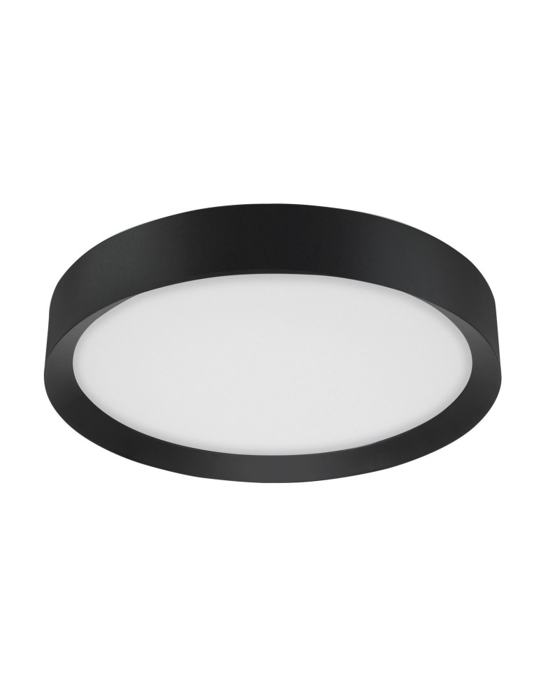 Lampy sufitowe - Luces Exclusivas ALAVA Sufitowa LED 47W 3525lm 3000K czarny mat LE41550 - produkt kolory-swiatla.pl 1