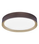 Lampy sufitowe - Luces Exclusivas ALAVA Sufitowa LED 47W 3525lm 3000K Kawowy brąz LE41551 - produkt 1