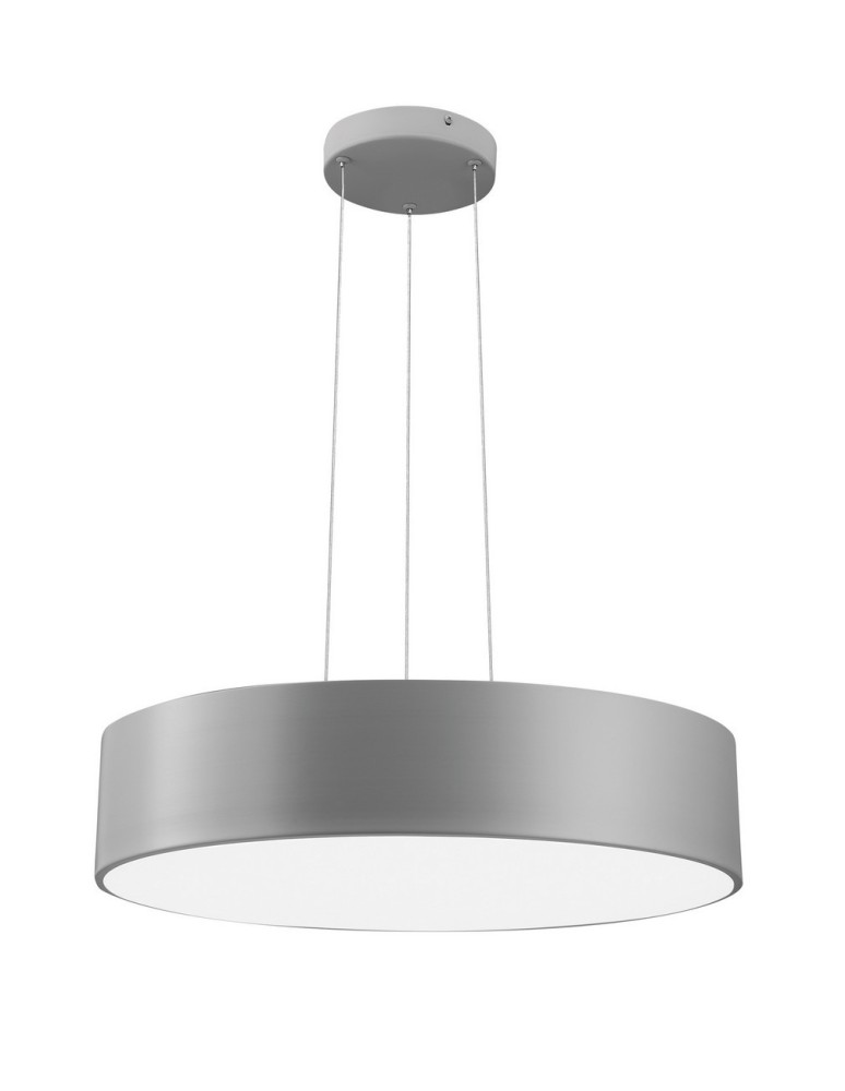 Lampy wiszące LED - Luces Exclusivas ALDEA Wisząca LED 46W 2760lm 3000K szary LE41554 - produkt kolory-swiatla.pl 1