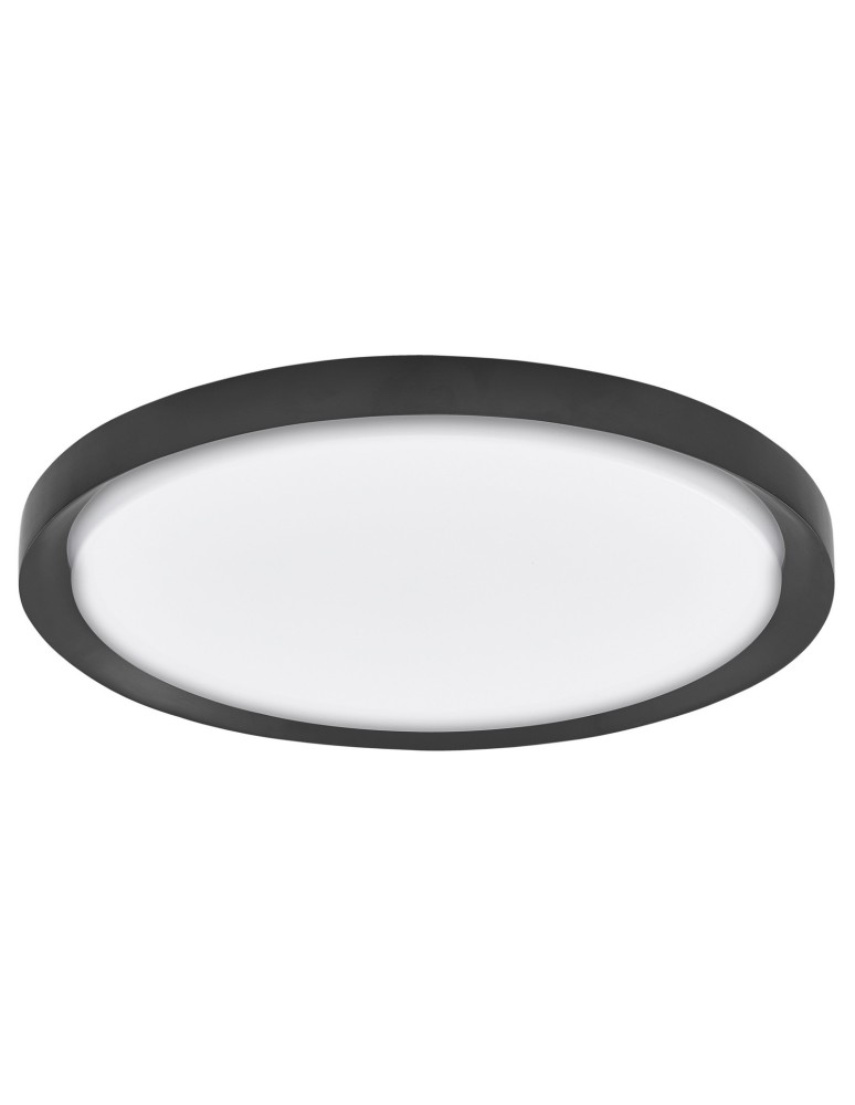 Lampy sufitowe - Luces Exclusivas ANCUD Sufitowa LED 40W 2200lm 3000K Ściemnialna biały/czarny LE41571 - produkt kolory-swiatla.pl 1