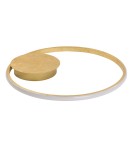 Lampy sufitowe - Luces Exclusivas ARICA Sufitowa LED 32W 2320lm 3000K Ściemnialna złoty (struktura niejednolita) LE41579 - product 1