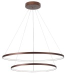Lampy wiszące LED - Luces Exclusivas BANDA Wisząca LED 85W 4500lm 3000K Ściemnialna brązowy LE41587 - produkt 1