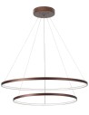 Luces Exclusivas BANDA Wisząca LED 85W 4500lm 3000K Ściemnialna brązowy LE41587