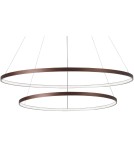 Lampy wiszące LED - Luces Exclusivas BANDA Wisząca LED 85W 4500lm 3000K Ściemnialna brązowy LE41587 - produkt 3