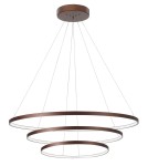 Lampy wiszące LED - Luces Exclusivas BANDA Wisząca LED 111W 5500lm 3000K Ściemnialna brązowy LE41589 - product 1