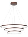 Luces Exclusivas BANDA Wisząca LED 111W 5500lm 3000K Ściemnialna brązowy LE41589