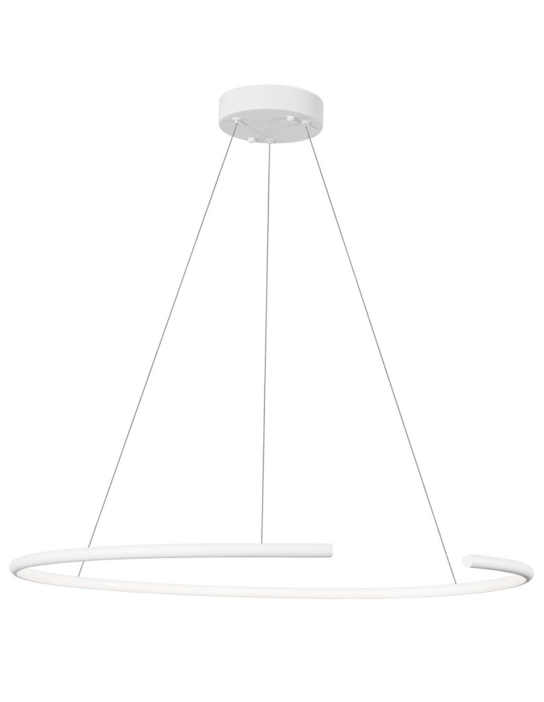 Lampy wiszące LED - Luces Exclusivas BEJAR Wisząca LED 30W 1480lm 3000K biały mat LE41591 - produkt kolory-swiatla.pl 1