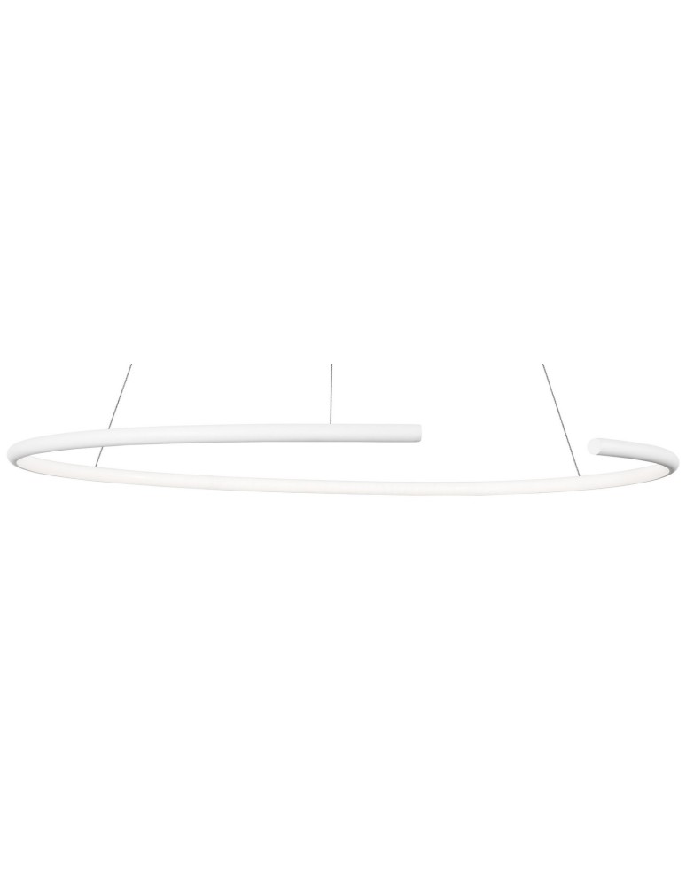 Lampy wiszące LED - Luces Exclusivas BEJAR Wisząca LED 30W 1480lm 3000K biały mat LE41591 - produkt kolory-swiatla.pl 2