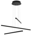 Lampy wiszące LED - Luces Exclusivas CADIZ Wisząca LED 40W 2890lm 3000K czarny mat LE41597 - product 1