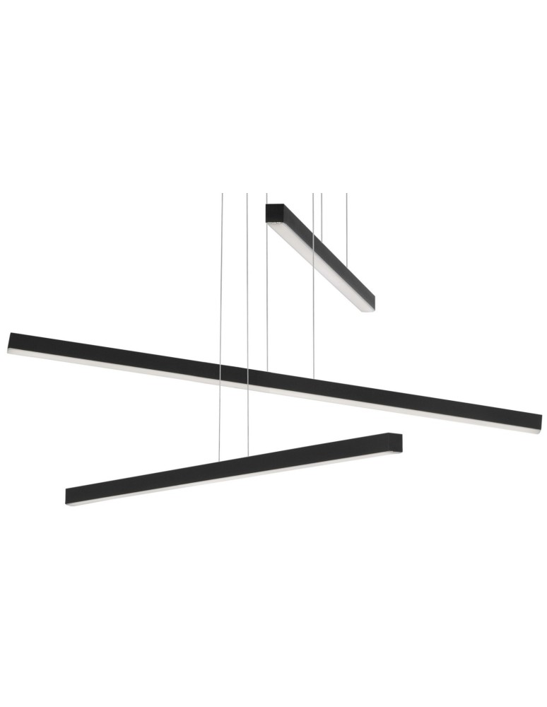 Lampy wiszące LED - Luces Exclusivas CADIZ Wisząca LED 40W 2890lm 3000K czarny mat LE41597 - product kolory-swiatla.pl 2
