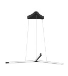 Lampy wiszące LED - Luces Exclusivas CAGUA Wisząca LED 45W 2080lm 3000K czarny mat LE41598 - product 1