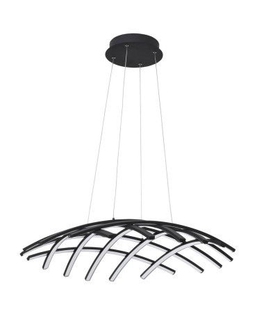 Luces Exclusivas CATIA Wisząca LED 83W 4000lm 3000K Ściemnialna czarny LE41599