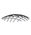 Lampy wiszące designerskie - Luces Exclusivas CATIA Wisząca LED 83W 4000lm 3000K Ściemnialna czarny LE41599 - product 2