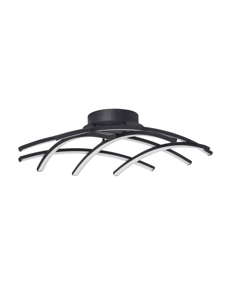 Lampy sufitowe designerskie - Luces Exclusivas CATIA Sufitowa LED 36W 1800lm 3000K Ściemnialna czarny LE41600 - produkt kolory-swiatla.pl 1