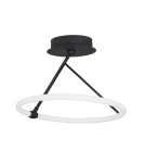 Lampy wiszące LED - Luces Exclusivas CINCO Sufitowa LED 21W 1900lm 3000K czarny LE41605 - product 1