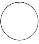 Kinkiety ringi - Luces Exclusivas CHINU Ścienna LED 18W 950lm 3000K Ściemnialna czarny mat LE41607 - product 2
