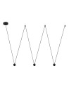 Luces Exclusivas ECIJA Wisząca LED 13.5W 660lm 3000K czarny LE41613