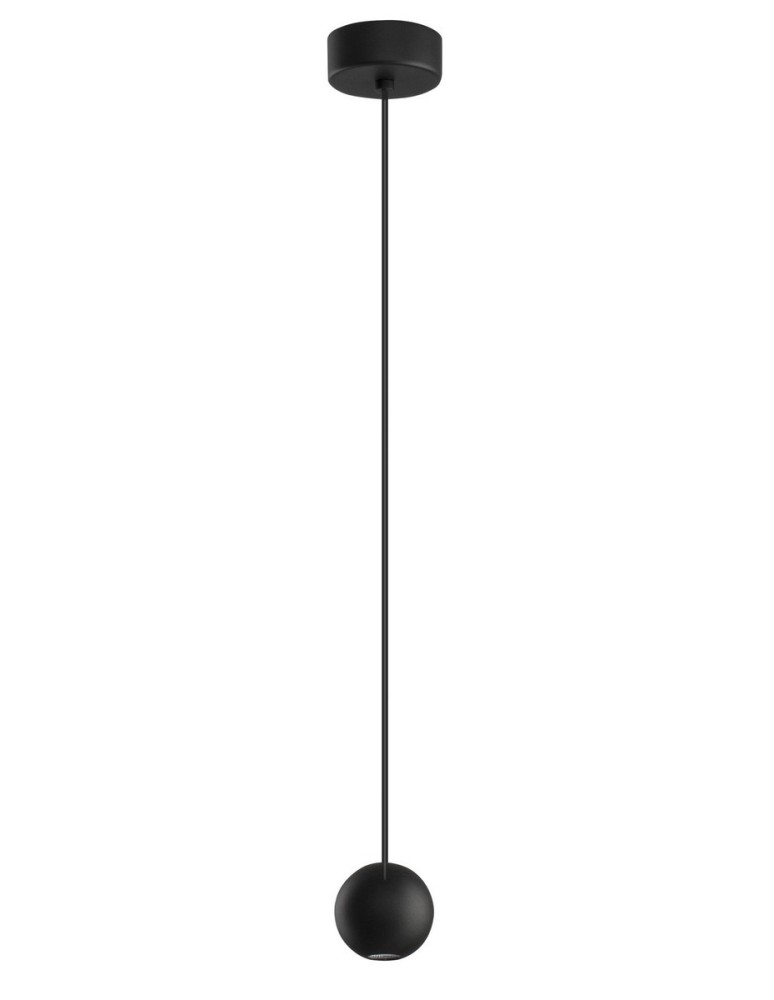 Lampy wiszące LED - Luces Exclusivas ECIJA Wisząca LED 4.5W 220lm 3000K czarny LE41614 - produkt kolory-swiatla.pl 1