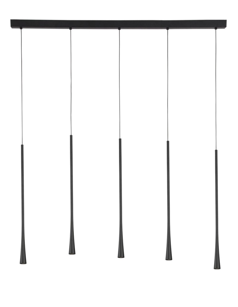 Lampy wiszące LED - Luces Exclusivas EJIDO Wisząca LED 35W 1065lm 3000K czarny LE41617 - produkt kolory-swiatla.pl 1