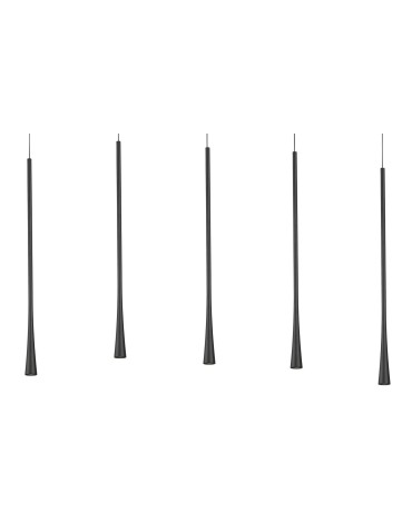 Luces Exclusivas EJIDO Wisząca LED 35W 1065lm 3000K czarny LE41617 - produkt 2