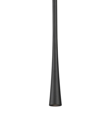 Luces Exclusivas EJIDO Wisząca LED 7W 213lm 3000K czarny LE41618