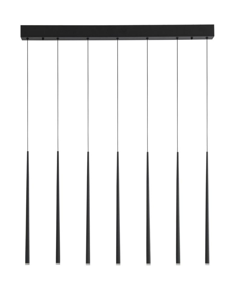 Lampy wiszące LED - Luces Exclusivas ELCHE Wisząca LED 21W 1260lm 3000K czarny mat LE41620 - produkt kolory-swiatla.pl 1