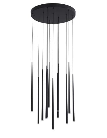 Luces Exclusivas ELCHE Wisząca LED 36W 2160lm 3000K czarny mat LE41622