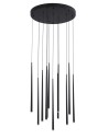 Luces Exclusivas ELCHE Wisząca LED 36W 2160lm 3000K czarny mat LE41622