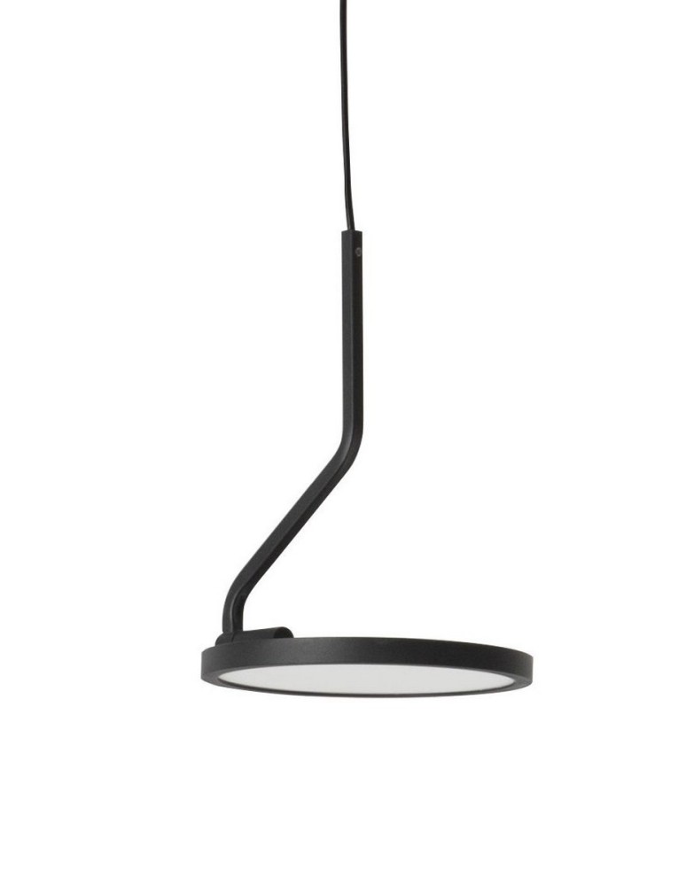 Lampy wiszące LED - Luces Exclusivas FALDA Wisząca LED 10W 500lm 3000K czarny mat LE41628 - produkt kolory-swiatla.pl 2