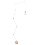 Lampy wiszące LED - Luces Exclusivas FRIAS Wisząca LED 5W 250lm 3000K złoty LE41629 - product 1