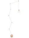 Luces Exclusivas FRIAS Wisząca LED 5W 250lm 3000K złoty LE41629