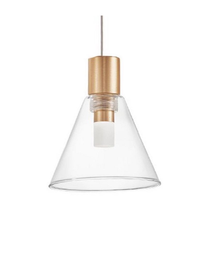 Lampy wiszące LED - Luces Exclusivas FRIAS Wisząca LED 5W 250lm 3000K złoty LE41629 - product kolory-swiatla.pl 2