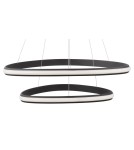 Lampy wiszące LED - Luces Exclusivas FUNZA Wisząca LED 48W 2363lm 3000K Ściemnialna czarny mat LE41632 - product 2