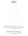 Luces Exclusivas FUNZA Wisząca LED 48W 2363lm 3000K Ściemnialna biały mat LE41633