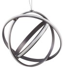 Lampy wiszące designerskie - Luces Exclusivas GIJON Wisząca LED 53W 2627lm 3000K Ściemnialna czarny/fioletowy LE41636 - product 2