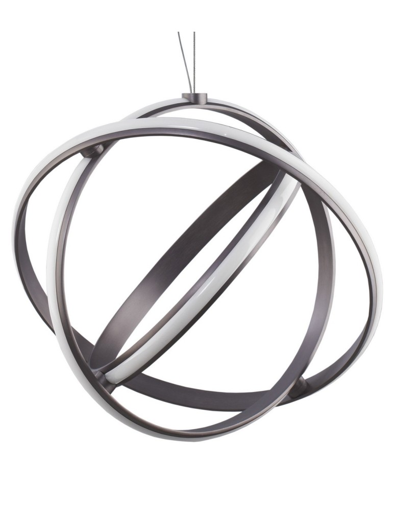 Lampy wiszące designerskie - Luces Exclusivas GIJON Wisząca LED 53W 2627lm 3000K Ściemnialna czarny/fioletowy LE41636 - product kolory-swiatla.pl 2