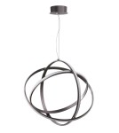 Lampy wiszące LED - Luces Exclusivas GIJON Wisząca LED 63W 3043lm 3000K Ściemnialna czarny/fioletowy LE41637 - product 1
