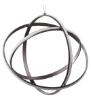 Lampy wiszące LED - Luces Exclusivas GIJON Wisząca LED 63W 3043lm 3000K Ściemnialna czarny/fioletowy LE41637 - product 2