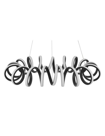 Luces Exclusivas GODOY Wisząca LED 45W 3375lm 3000K czarny mat LE41641 - produkt 2